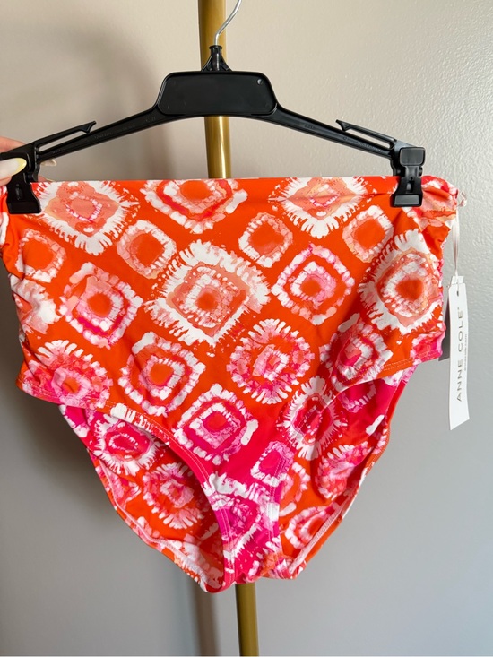 Anne Cole Other - NWT Anne Cole Fold-Over Bikini Bottom – Multicolor Print, Size L